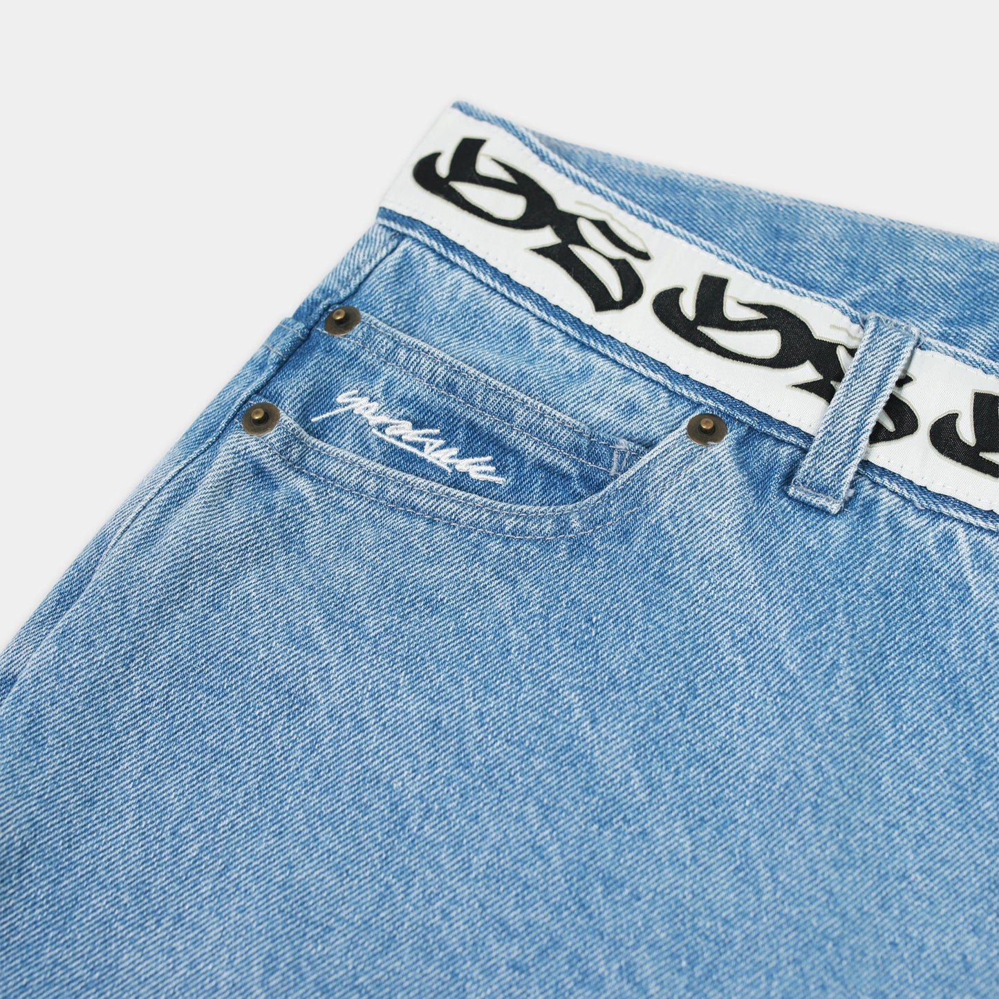 Boss Trousers (Light Denim)